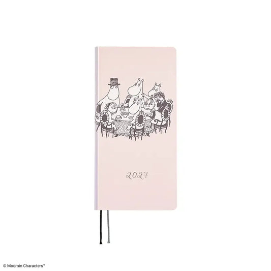 Hobonichi Techo 2027 Moomin: At the Table Weeks Hardcover Book / Weekly Horizontal / Jan start / Mon start - English Edition
