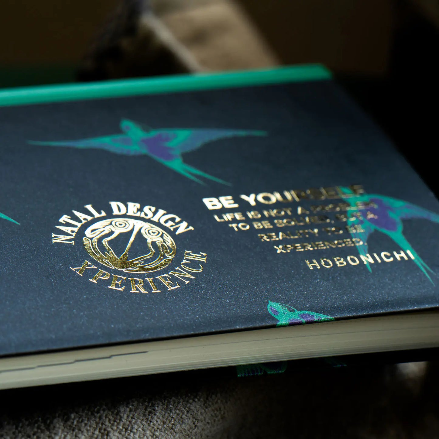 Hobonichi Techo 2027 Natal Design: Lucky Swallow Weeks Hardcover Book / Weekly Horizontal / Jan start / Mon start - English Edition