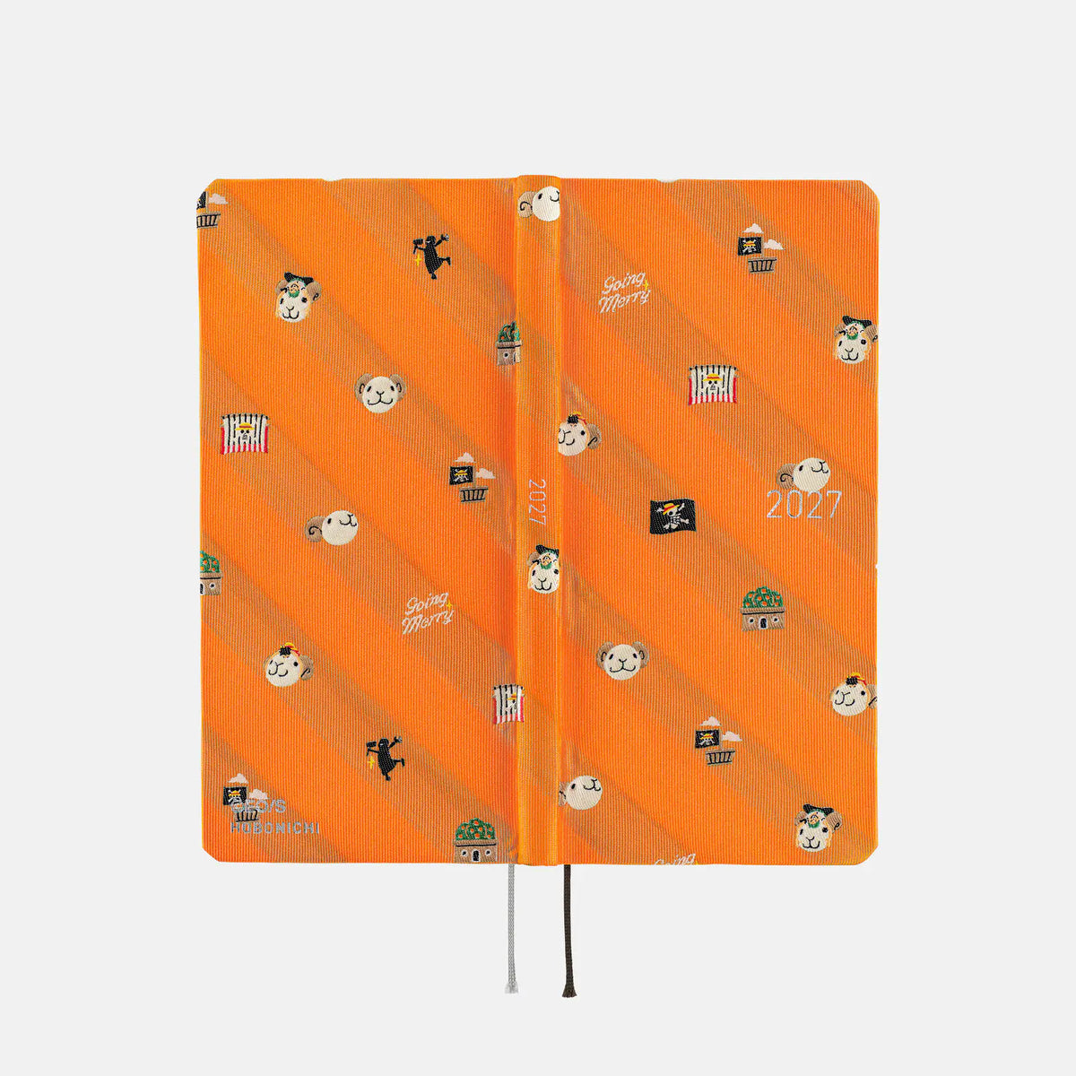Hobonichi Techo 2027 ONE PIECE magazine: Very Very Merry! Weeks Hardcover Book / Weekly Horizontal / Jan start / Mon start - English Edition
