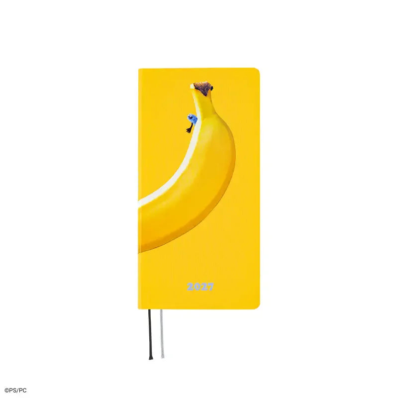 Hobonichi Techo 2027 PUPPET SUNSUN: Banana Weeks Hardcover Book / Weekly Horizontal / Jan start / Mon start - English Edition