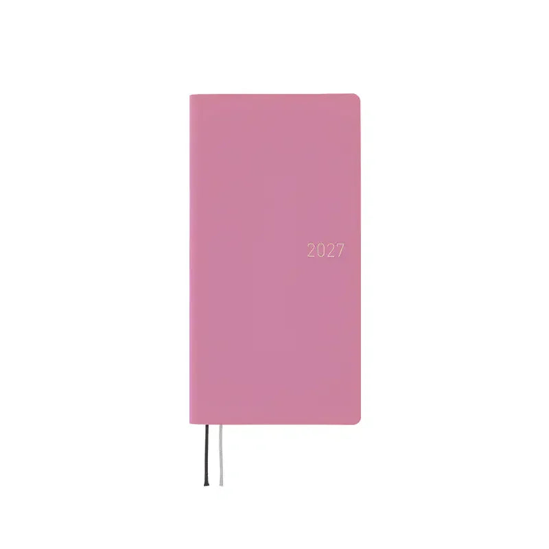 Hobonichi Techo 2027 Smooth: Lavender Milk Weeks Softcover Book / Weekly Horizontal / Jan start / Mon start - English Edition