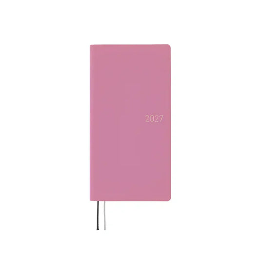 Hobonichi Techo 2027 Smooth: Lavender Milk Weeks Softcover Book / Weekly Horizontal / Jan start / Mon start - English Edition