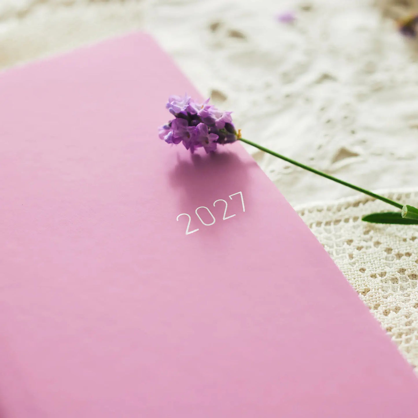 Hobonichi Techo 2027 Smooth: Lavender Milk Weeks Softcover Book / Weekly Horizontal / Jan start / Mon start - English Edition