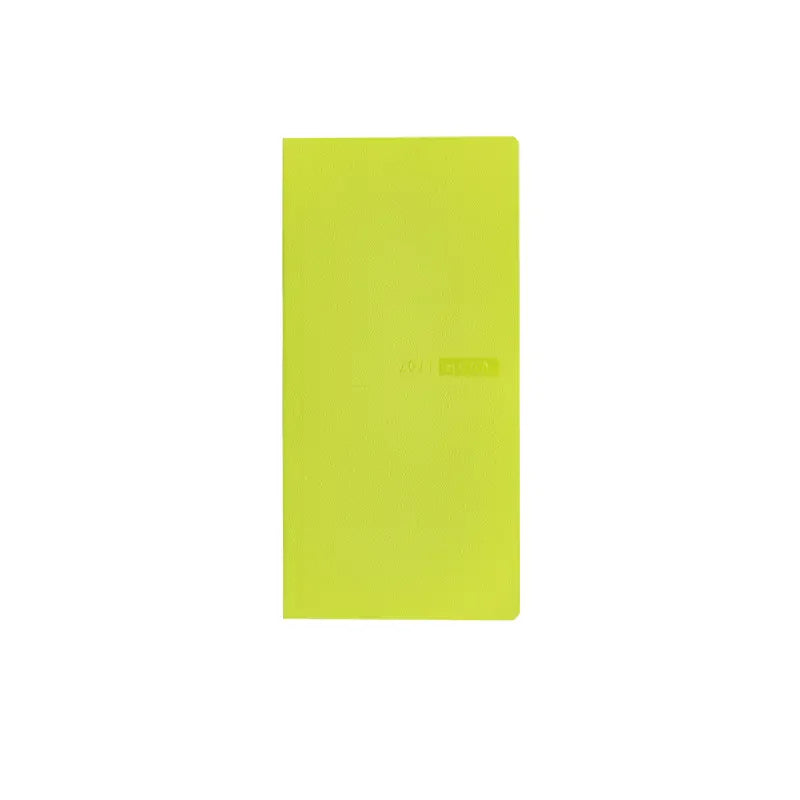 Weeks MEGA, Hobonichi Techo 2027 Sneaker: Lime Green Weeks Mega Softcover Book / Weekly Horizontal / Jan start / Mon start - English Edition