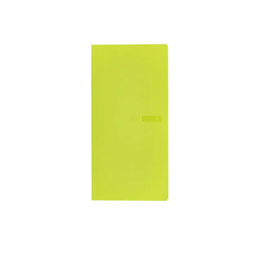 Weeks MEGA, Hobonichi Techo 2027 Sneaker: Lime Green Weeks Mega Softcover Book / Weekly Horizontal / Jan start / Mon start - English Edition