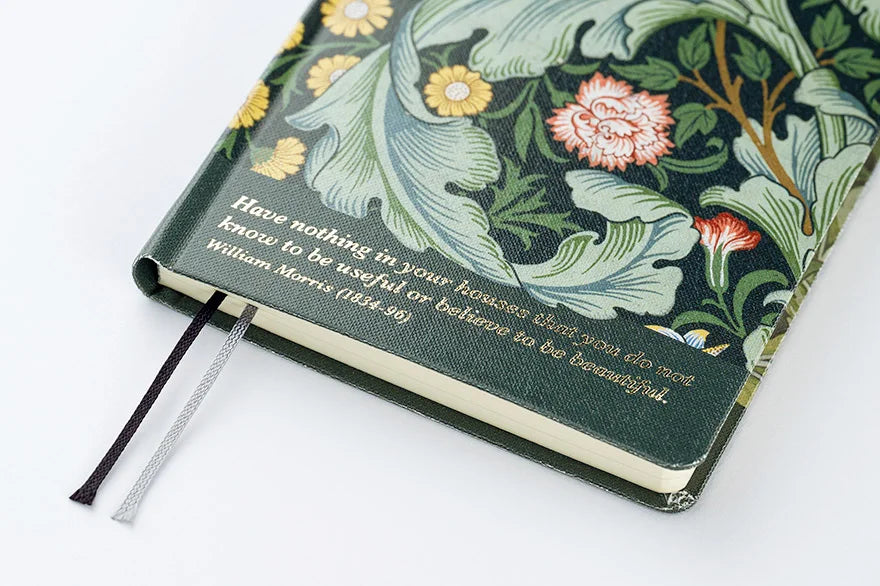 Hobonichi Techo 2027 V&A Series: Leicester Weeks Hardcover Book / Weekly Horizontal / Jan start / Mon start - English Edition