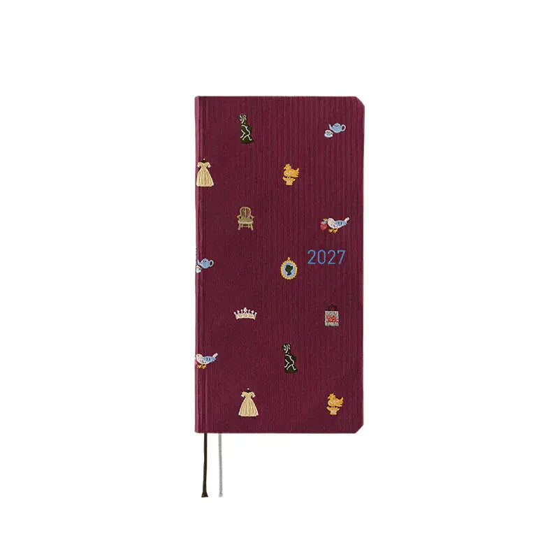 Hobonichi Techo 2027 V&A Series: Welcome to the V&A Weeks Hardcover Book / Weekly Horizontal / Jan start / Mon start - English Edition