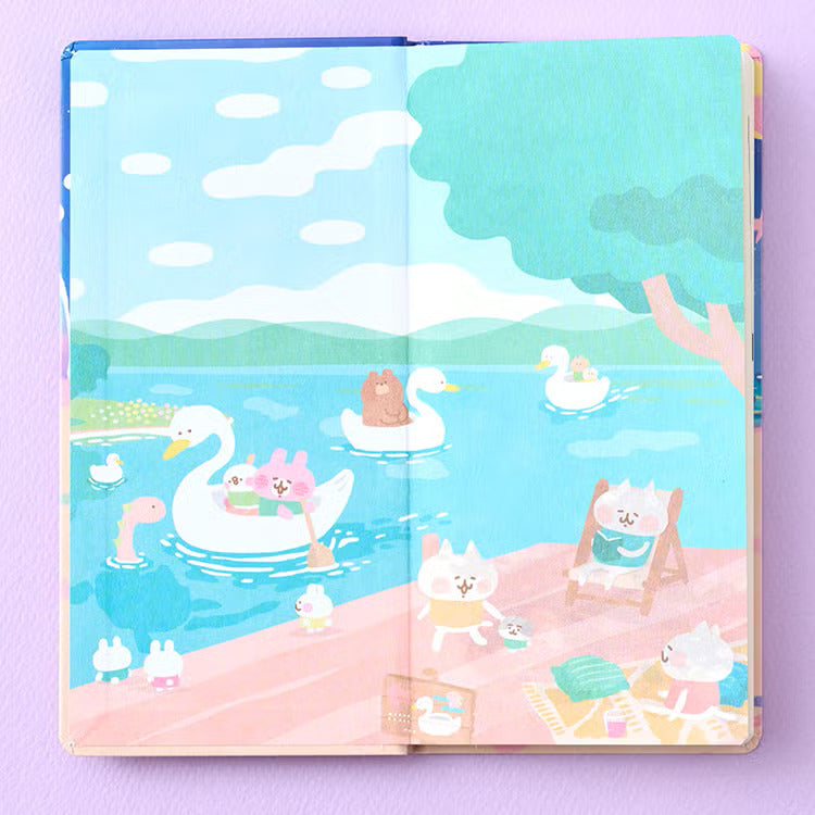 Hobonichi Techo 2027 custom edition - Kanahei’s Small Animals Weeks Hardcover Book (Japanese)  / Weekly Horizontal / Jan start / Mon start - Japanese Edition