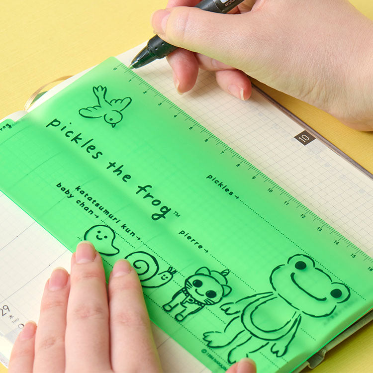 Hobonichi Techo 2027 custom edition - Pickles the Frog Weeks Hardcover Book (Japanese)  / Weekly Horizontal / Jan start / Mon start - Japanese Edition