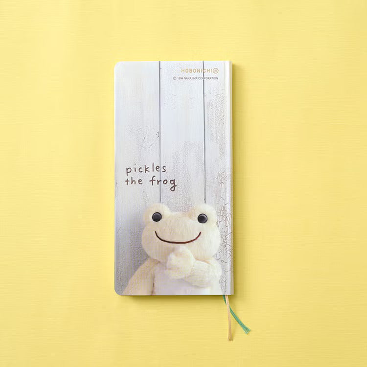 Hobonichi Techo 2027 custom edition - Pickles the Frog Weeks Hardcover Book (Japanese)  / Weekly Horizontal / Jan start / Mon start - Japanese Edition