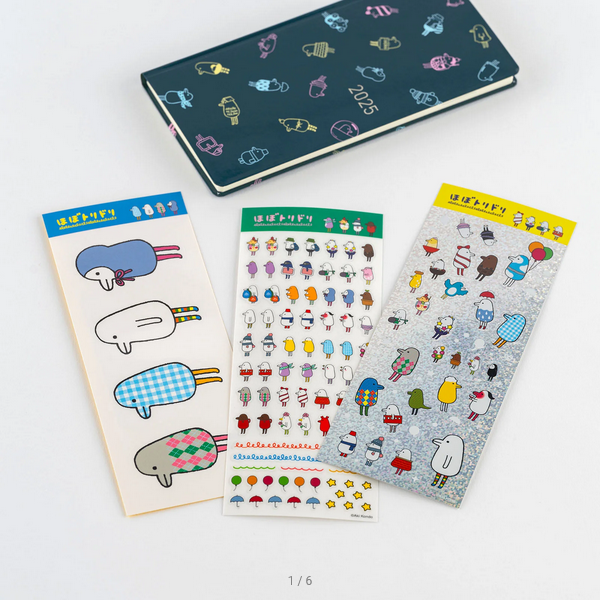 Hobotoridori: Hobotoridori Stickers, Hobonichi Techo Accessories