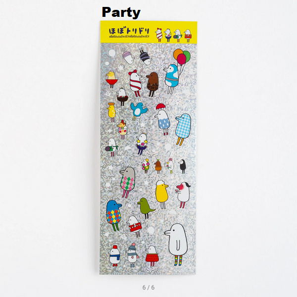 Hobotoridori: Hobotoridori Stickers, Hobonichi Techo Accessories