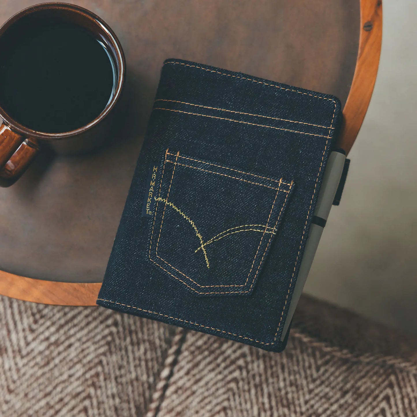Hollywood Ranch Market: Indigo Jeans Pocket [5-Year Techo] A6 Size (fits 5-Year Techo) (Cover Only)