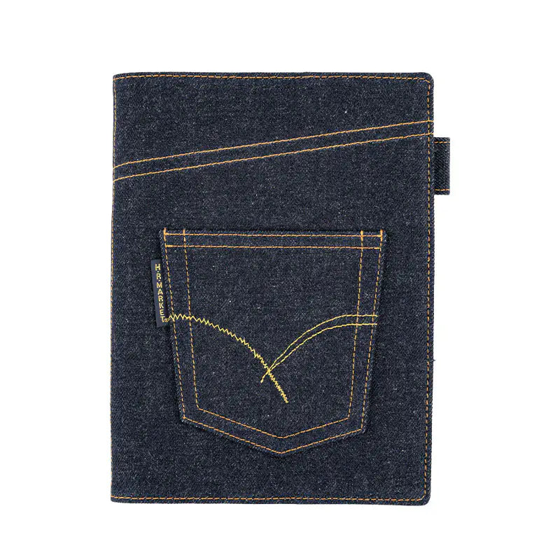 Hollywood Ranch Market: Indigo Jeans Pocket [Large 5-Year Techo] A5 Size (fits Large 5-Year Techo) (Cover Only)