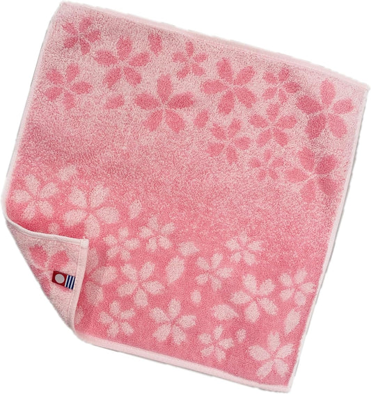Imabari Towel Handkerchief 1 Piece - Cherry Blossom -