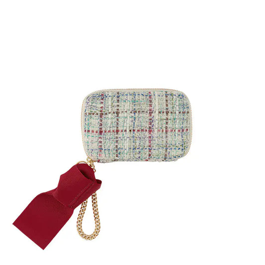 Iwate Home Spun: Lamé Tweed Drawer Pouch Pocket,  Hobonichi Drawer Pouch Pocket