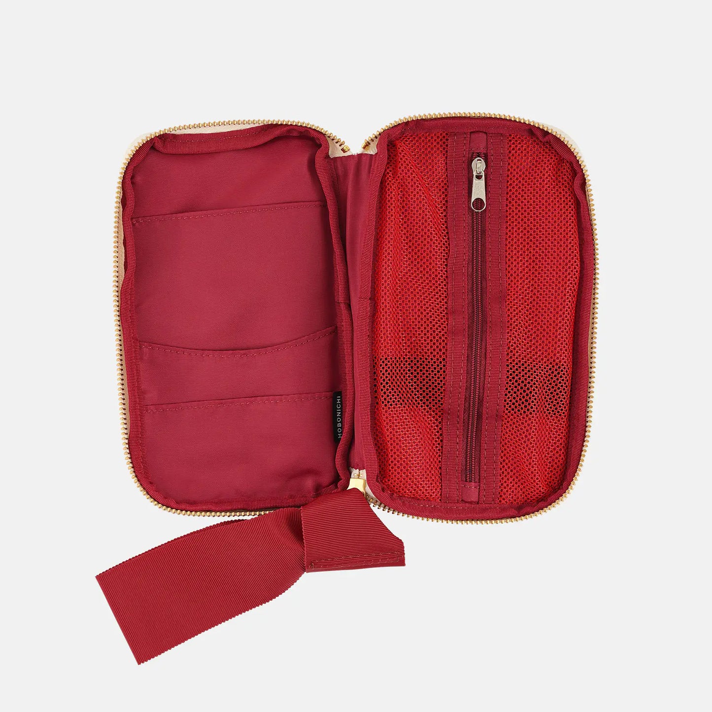 Iwate Home Spun: Lamé Tweed Small Drawer Pouch,  Hobonichi Small Drawer Pouch