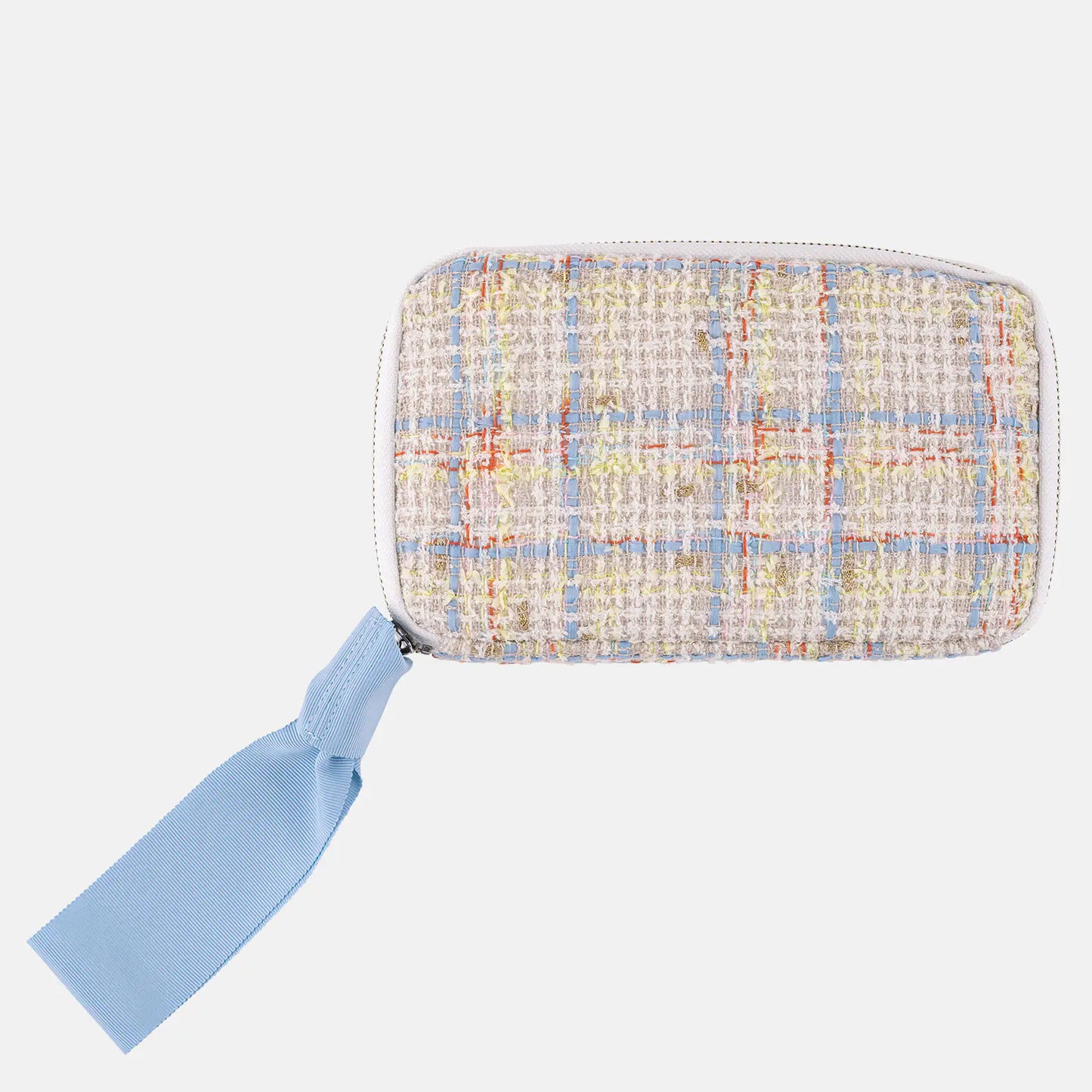 Iwate Home Spun: Sherbet Tweed Drawer Pouch Áne,  Hobonichi Drawer Pouch Áne
