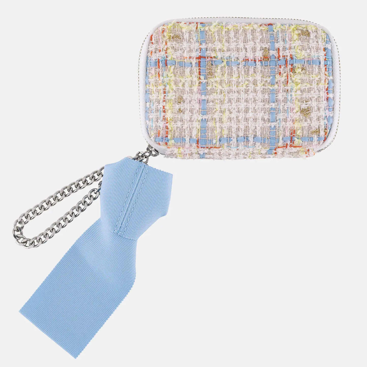 Iwate Home Spun: Sherbet Tweed Drawer Pouch Pocket,  Hobonichi Drawer Pouch Pocket