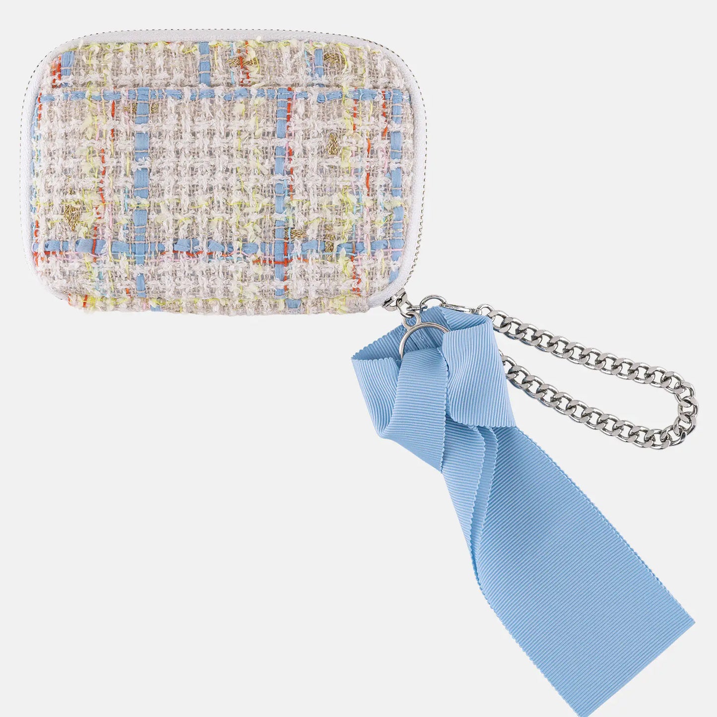 Iwate Home Spun: Sherbet Tweed Drawer Pouch Pocket,  Hobonichi Drawer Pouch Pocket