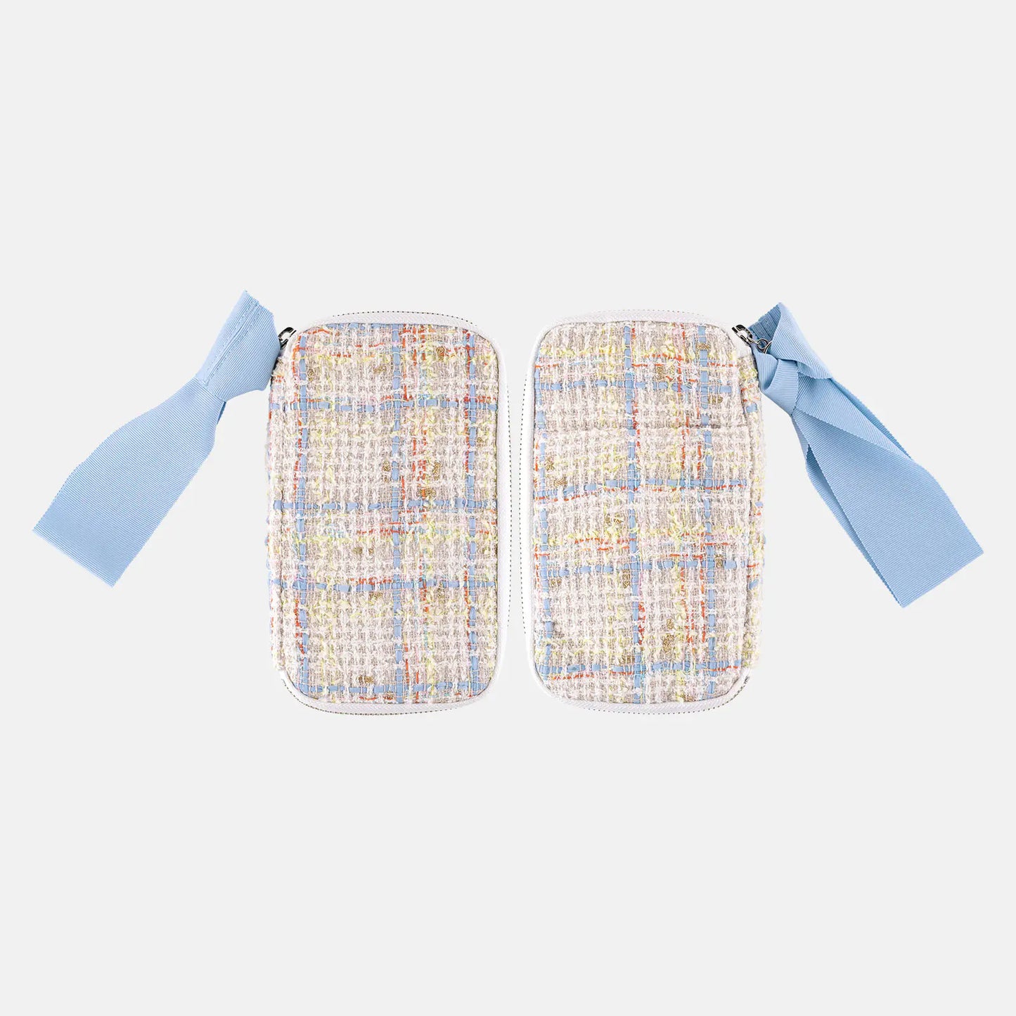 Iwate Home Spun: Sherbet Tweed Small Drawer Pouch,  Hobonichi Small Drawer Pouch