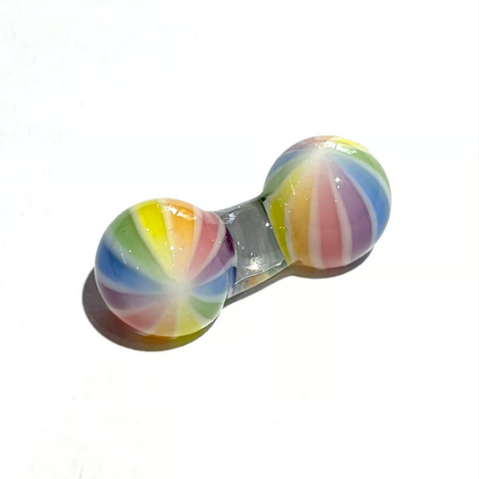 Japanese Glass Dip Pen Rest - Rainbow -