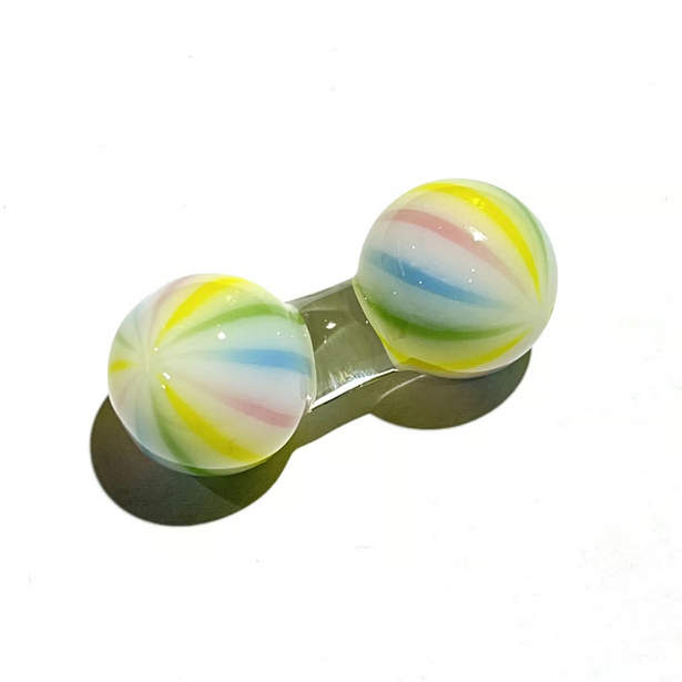 Japanese Glass Dip Pen Rest - Candy -
