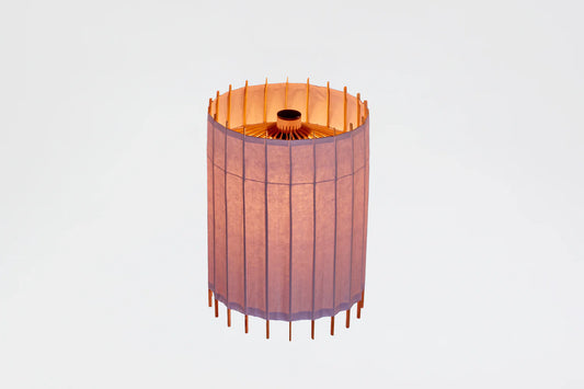 Japanese Umbrella Table Lamp - Fuji-Iro (wisteria) - , Made in Kyoto Japan, traditional japanese lamp