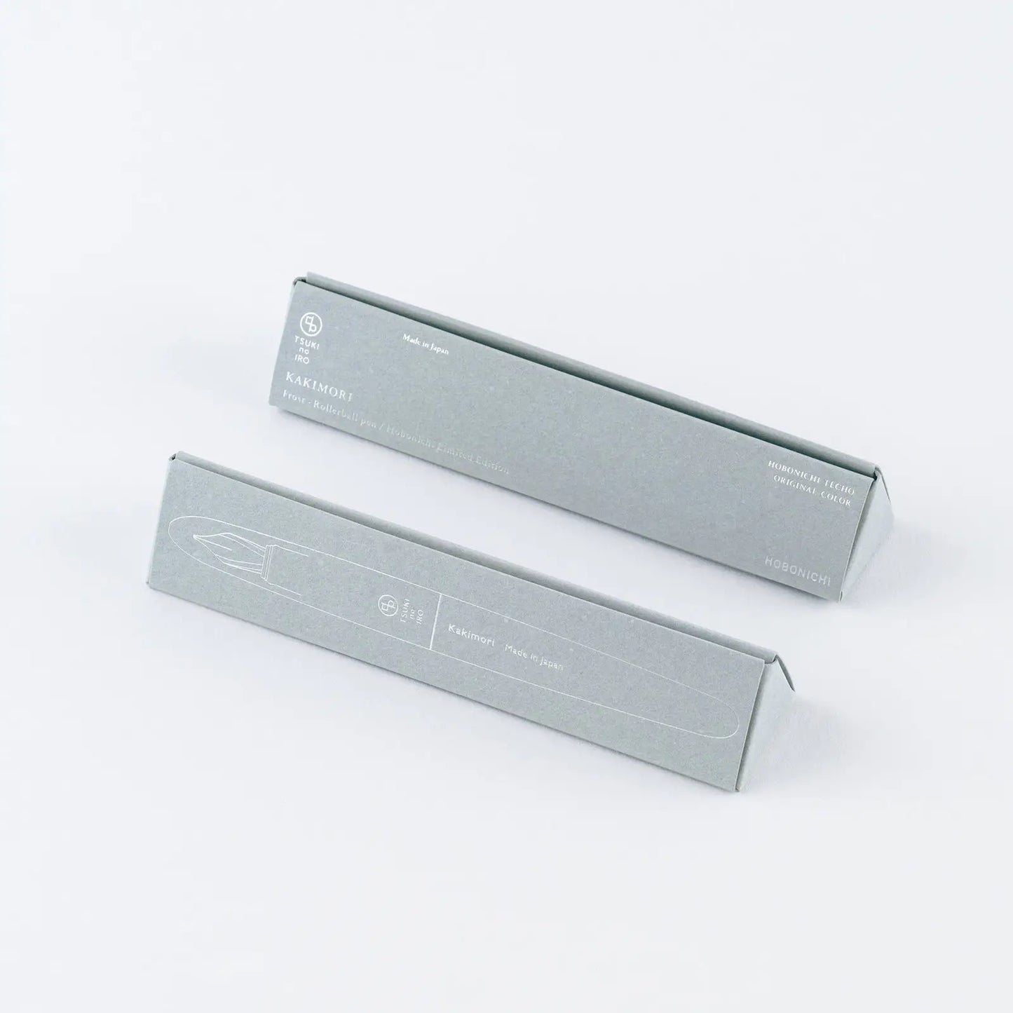 Kakimori x TSUKI no IRO: Frost Fountain Pen (EF) / Rollerball Pen, 2027 Hobonichi Accessories