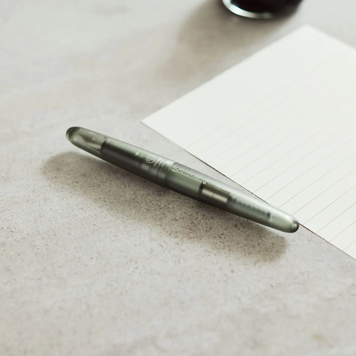 Kakimori x TSUKI no IRO: Frost Fountain Pen (EF) / Rollerball Pen, 2027 Hobonichi Accessories