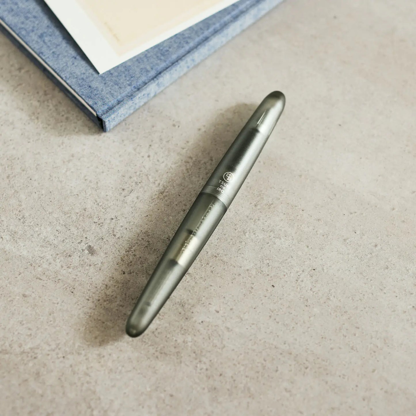 Kakimori x TSUKI no IRO: Frost Fountain Pen (EF) / Rollerball Pen, 2027 Hobonichi Accessories
