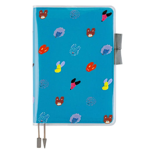 Keiko Shibata: Cover on Cover for A5 Size (Dog Ears Fluttering in the Wind),  2025 Hobonichi Accessories