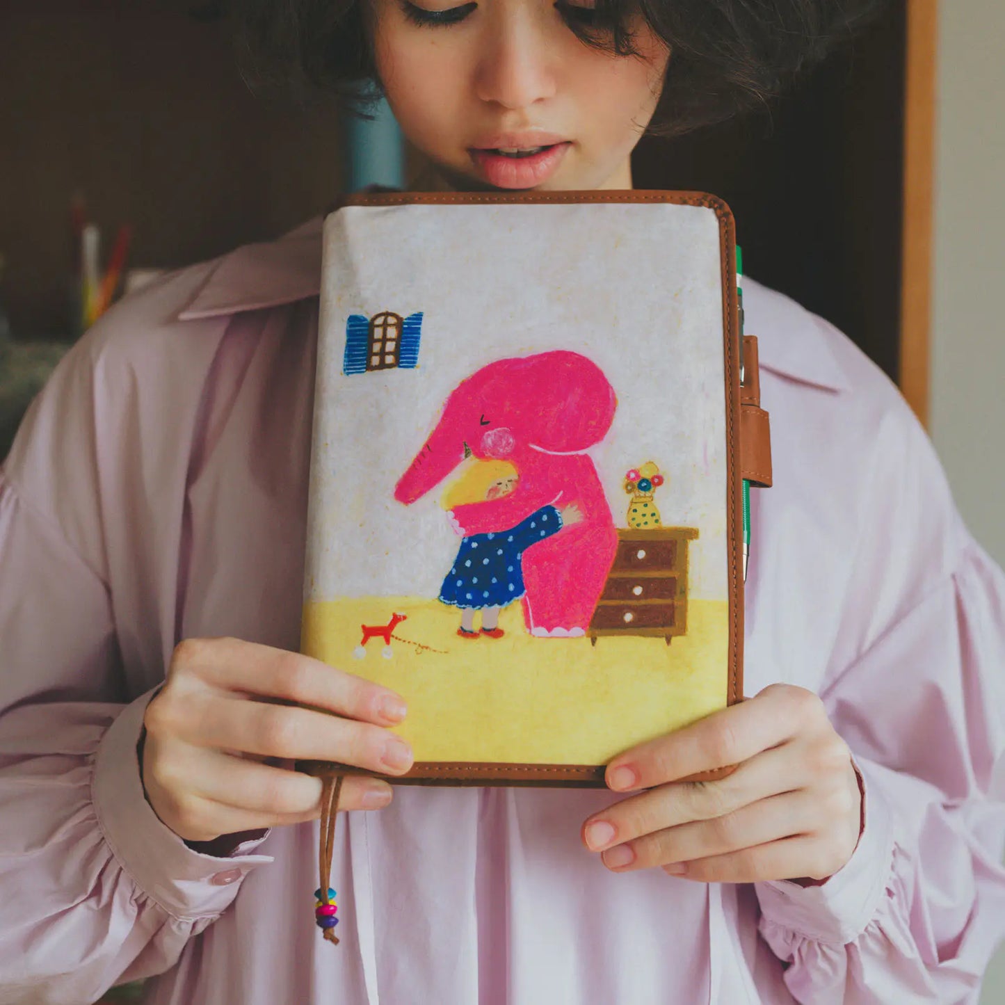 Keiko Shibata: Emotional Reunion with Kariya-san [Hobonichi Cousin (A5) Techo Cover] (Cover Only)