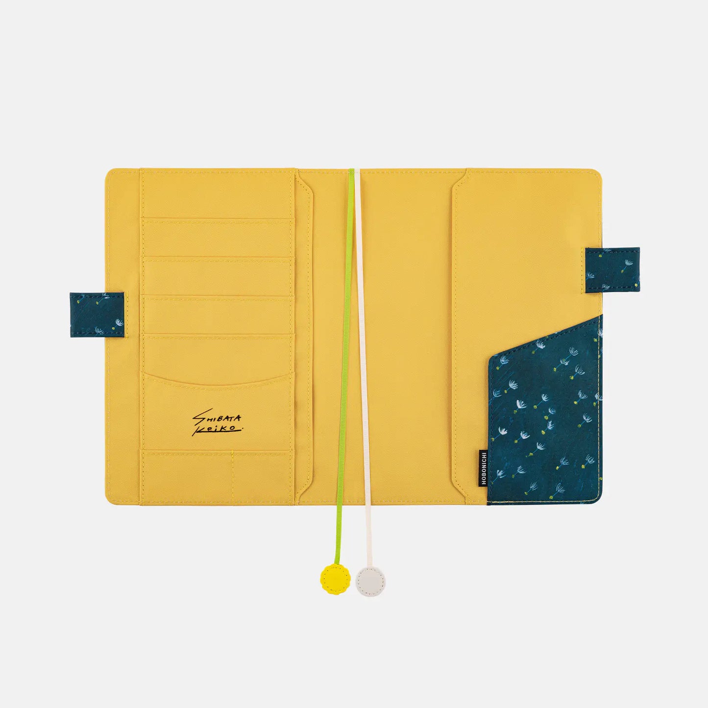 Keiko Shibata: Gentle breeze in a dandelion field [Hobonichi Cousin (A5) Techo Cover] (Cover Only)