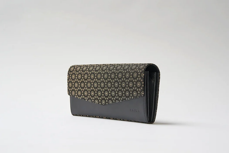 Koshu Inden Japanese Deerskin Leather Long Wallet,  Made in Japan,  Japanese Leather Wallet