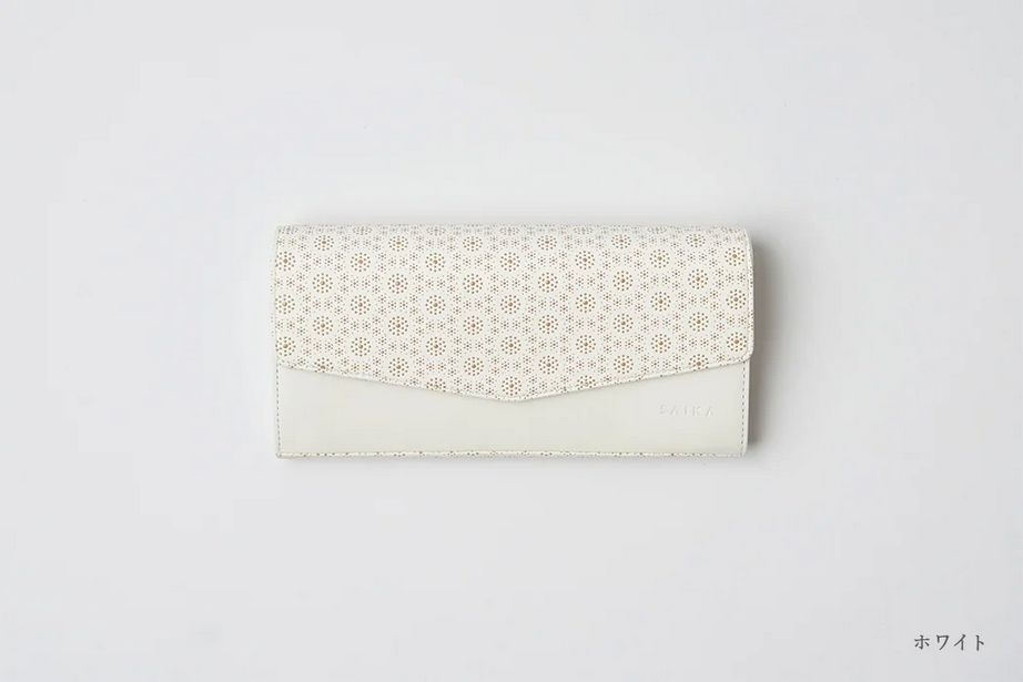 Koshu Inden Japanese Deerskin Leather Long Wallet,  Made in Japan,  Japanese Leather Wallet