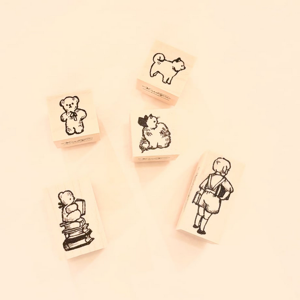 Krimgen Wooden Rubber Stamp - Cat"Maro" -, Krimgen stamp