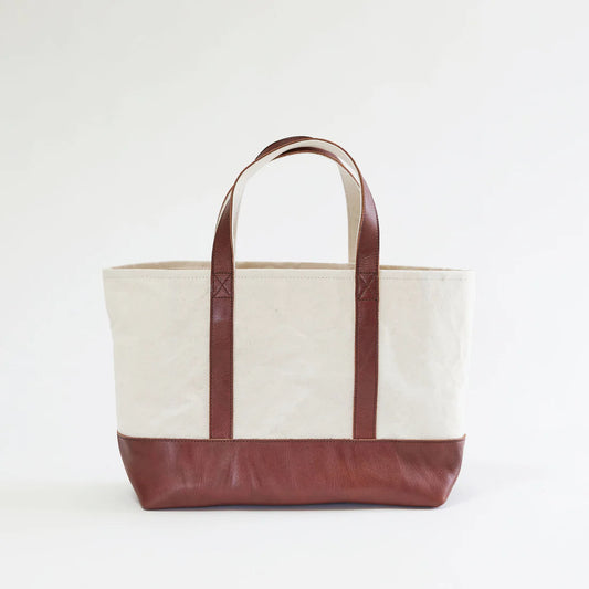 Kurashiki Hampu Canvas Tote Bag - Ivory -, Japanese canvas tote bag