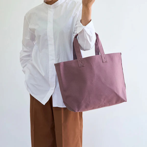 Kurashiki Hampu Canvas Tote Bag - Khaki Gray -, Japanese canvas tote bag