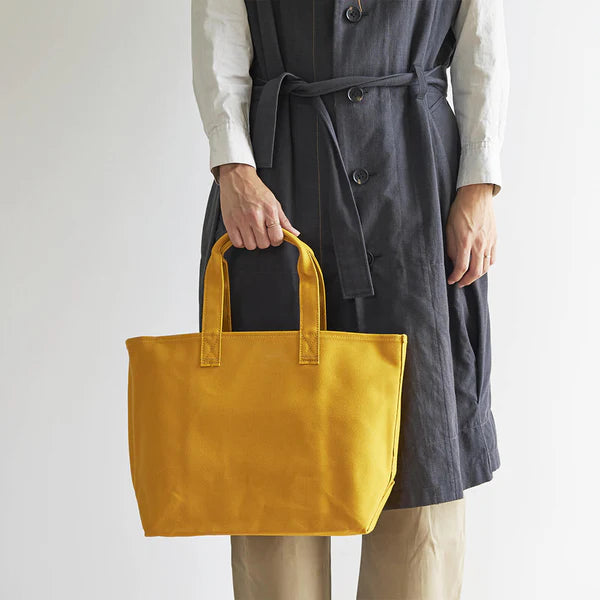 Kurashiki Hampu Canvas Tote Bag - Khaki Gray -, Japanese canvas tote bag