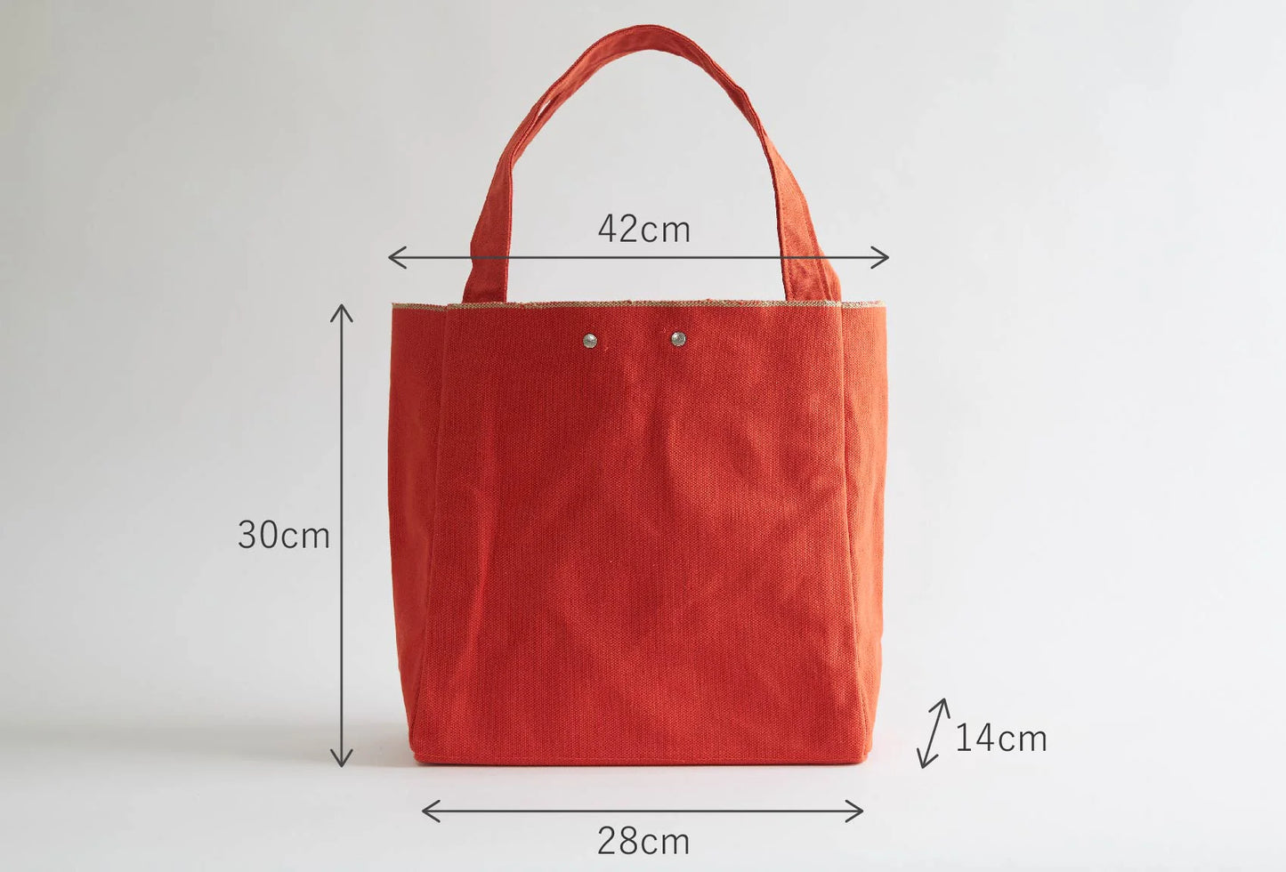 Kurashiki Hampu Canvas Tote Bag - Medium Size / Indigo Blue -, Japanese canvas tote bag