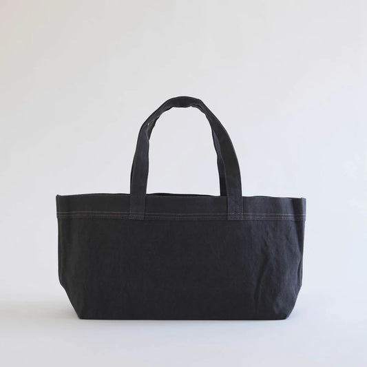 Kurashiki Hampu Selvedge Canvas Tote Bag - Sumi-Iro(Ink Black) -, Japanese canvas tote bag