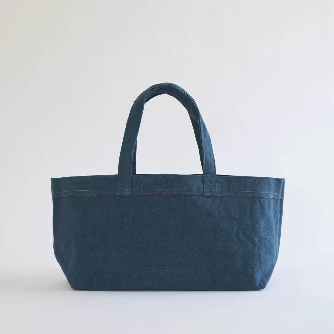 Kurashiki Hampu Selvedge Canvas Tote Bag - Rust Blue -, Japanese canvas tote bag