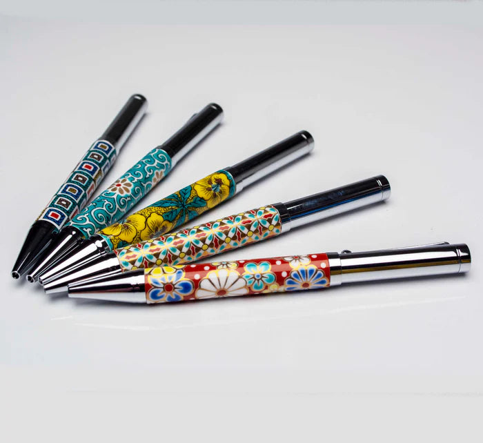 Kutani Yaki(ware) Ballpoint Pen - HISHIMON -