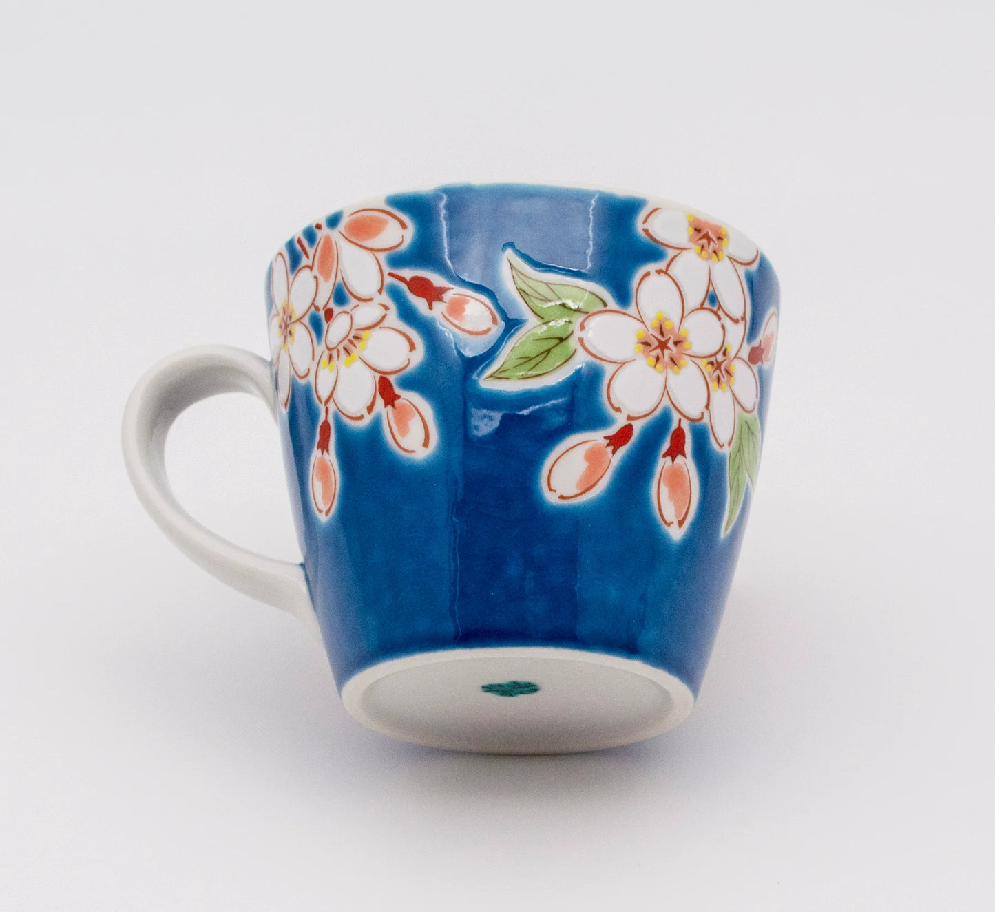 Kutani Yaki(ware) Tea Coffee Mug Cup - Cherry Blossom -