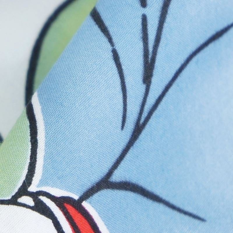Kyo-Yuzen Dyeing Tenugui Towel (Japanese Hand Towel) - Enjoying the Evening Breeze -, Made in Kyoto, Japan