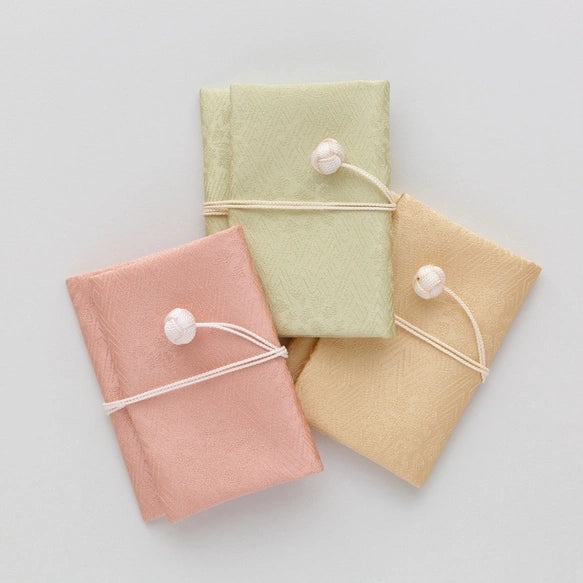 Kyo-Yuzen Jewelry Pouch - Pink -, Made in Kyoto, Japan
