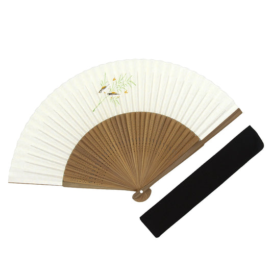 Kyo-sensu (Japanese folding fan) for Men - Sweetfish - , Made in Kyoto, Japan , Kyoto sensu