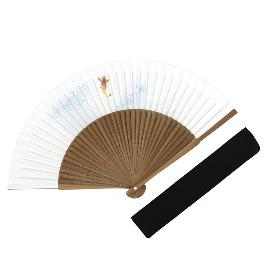 Kyo-sensu (Japanese folding fan) for Men - Carp - , Made in Kyoto, Japan , Kyoto sensu