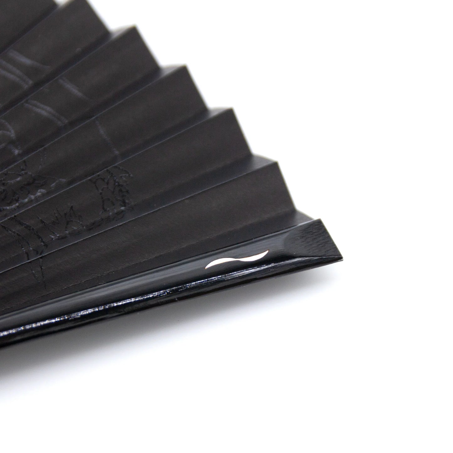 Kyo-sensu (Japanese folding fan) for Men - Urushi Lacquer Painting / Tiger - , Made in Kyoto, Japan , Kyoto sensu